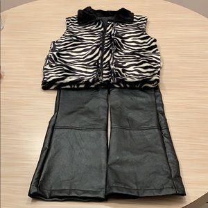 Girls Zebra set
